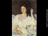 Girl with a Cat by Cecilia Beaux